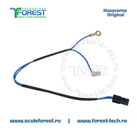 Cablu electric asamblat original pentru motocoasa Husqvarna 125R, 128C, 128R, Jonsered BC2182 - Img 2