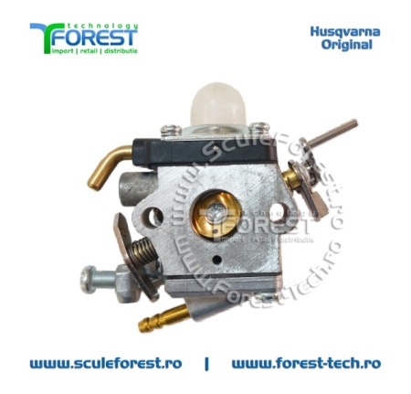 Carburator original pentru motocoasa Husqvarna 129R, 325RX - Img 3
