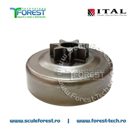 Carcasa ambreiaj compatibila pentru drujba Stihl MS261, MS261C, MS271, MS271C, MS291 cu pinion fix si rulment pas .325" - Img 6