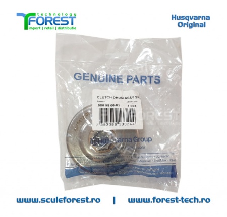 Carcasa ambreiaj originala pentru drujba Husqvarna 365, 365 X-TORQ, 371XP, 372XP, 372XP X-TORQ, Jonsered CS2166, CS2172 cu sproket si rulment pas .3/8" - Img 7