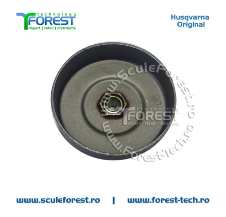 Carcasa ambreiaj originala pentru drujba Partner P740, P842 cu pinion fix si rulment pas .3/8" - Img 2