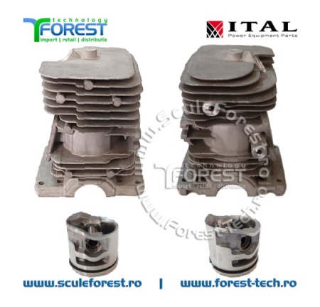 Cilindru compatibil drujba Stihl MS170 2-MIX New Model - Img 4