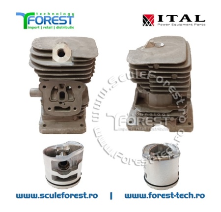 Cilindru compatibil drujba Stihl MS180 2-MIX, MS180C 2-MIX New Model - Img 4