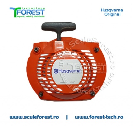 Demaror complet original motocoasa Husqvarna 545 RX, 545 RXT - Img 2