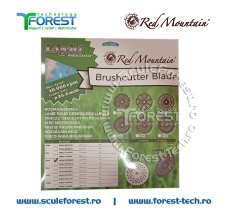 Disc (cutit) motocoasa BOWL VIDIA, arbusti 230mm 36dinti | SculeForest - Img 5