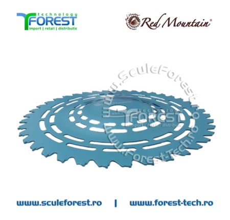 Disc (cutit) motocoasa BOWL VIDIA, arbusti 255mm 40dinti | SculeForest - Img 3