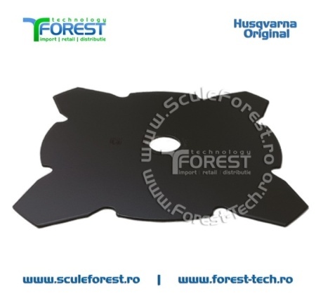 Disc (cutit) motocoasa Husqvarna Grass pt.iarba, 255mm, 4 cutite | SculeForest - Img 3