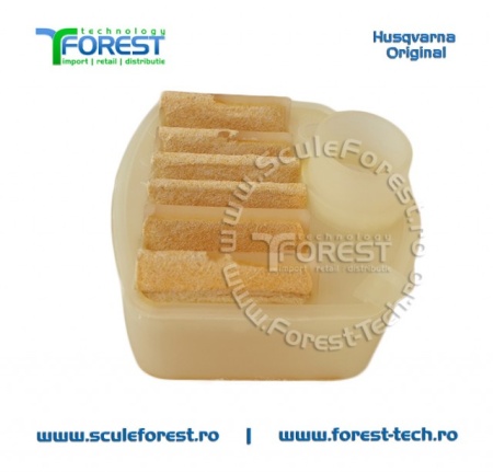 Filtru aer cu sita din pasla original pentru drujba Husqvarna 357XP, 359 - Img 6
