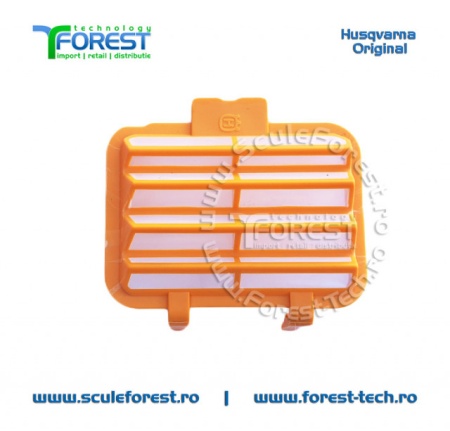 Filtru aer cu sita din plastic original pentru drujba Husqvarna 130, 135 Mark II - Img 4