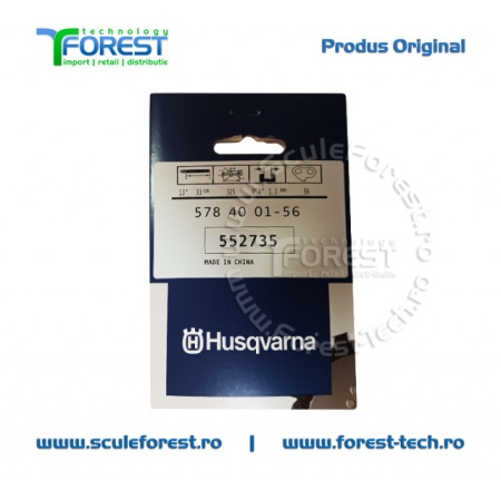 Lama drujba Husqvarna LAMINATED 13"(33cm) pas 325 canal 1.3mm - Img 5