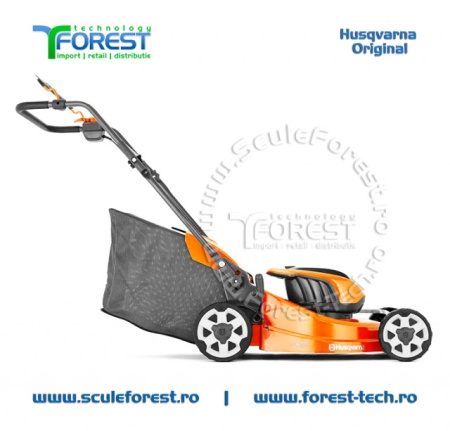 Masina de tuns gazonul cu acumulator Husqvarna LC 142i Li-Ion - 42cm fara baterie si fara incarcator | SculeForest.ro - Img 5