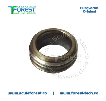 Melc ulei (pinion) original pentru pompa ulei drujba Husqvarna 136, 137, 141, 142 - Img 2