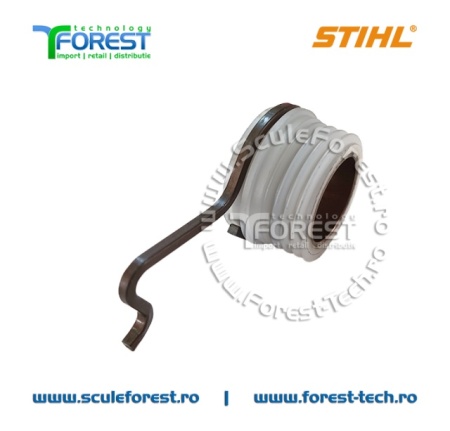 Melc ulei (pinion) original pentru pompa ulei drujba Stihl MS651, MS661, MS661C - Img 4
