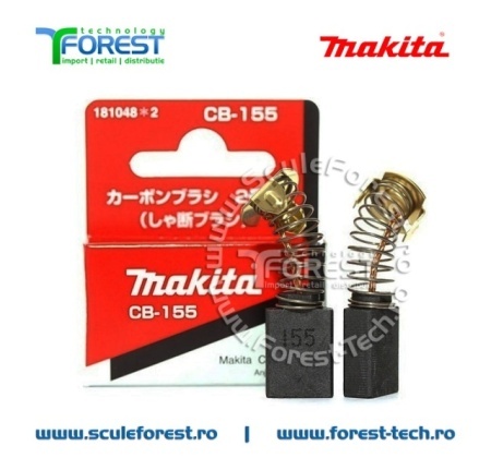Perii colectoare (carbune) originale Makita CB155, CB161 - Img 3