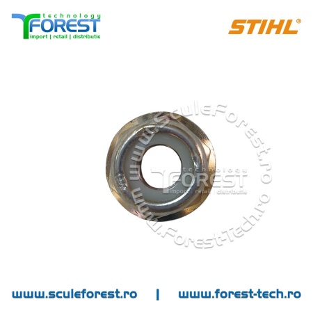 Piulita blocare originala pentru motocoasa Stihl cu diametrul M10 - Img 5