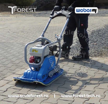 Placa vibranta WEBER CF 2 Hd - motor benzina Honda - Img 6