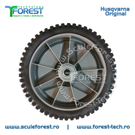 Roata fata originala pentru masina tuns gazon Husqvarna LC153S, LC356V - Img 2