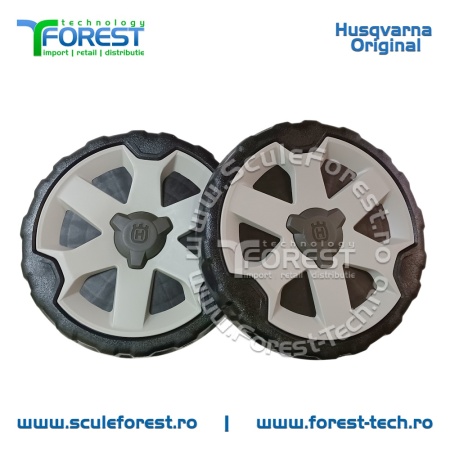 Roata spate originala KIT pentru masina tuns gazon Husqvarna LC151, LC151S - Img 2