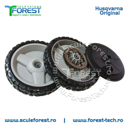 Roata spate originala KIT pentru masina tuns gazon Husqvarna LC353AWD - Img 3