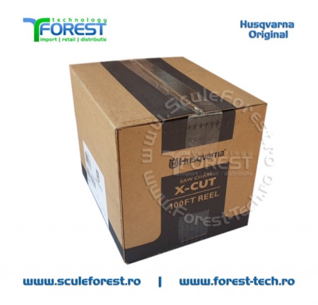 Rola lant drujba X-CUT C85 Husqvarna pas 3/8 canal 1.5mm COLT DREPT - Img 4