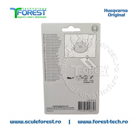 Set 6 cutite ENDURANCE pentru automower (robot de tuns gazonul) Husqvarna - Img 3