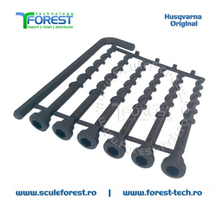 Set 6 suruburi pentru fixarea unitatii de incarcare (dockstation) Husqvarna - Img 5