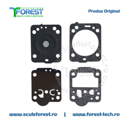 Set membrane carburator original drujba Husqvarna 120MarkII, 235, 235e, 236, 240, 240e, Jonsered CS2234, CS2238, McCulloch CS340, CS380 - Img 3