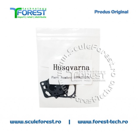 Set membrane carburator original drujba Husqvarna 130, 135 MarkII, motocoasa Husqvarna 125BVX, 128R, 128C, 128LD, 129R - Img 8