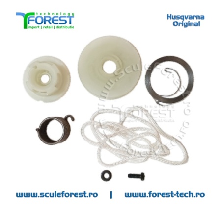 Tambur demaror original Kit pentru motocoasa Husqvarna 333R MarkII - Img 3