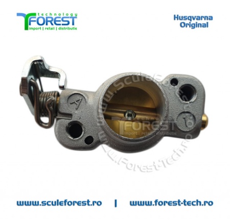 Ansamblu clapeta carburator original pentru drujba Husqvarna 130, 135 Mark II - Img 4