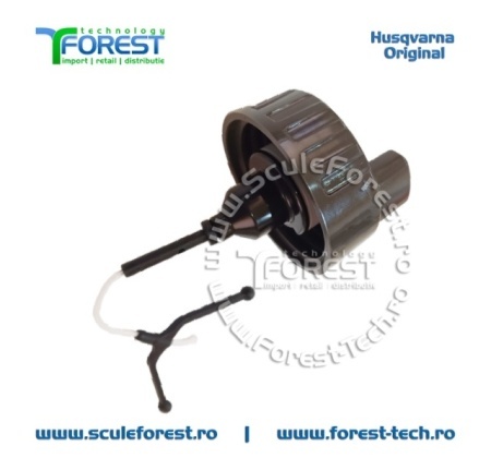 Buson rezervor carburant original pentru motocoasa Husqvarna 135R, 535RX - Img 7
