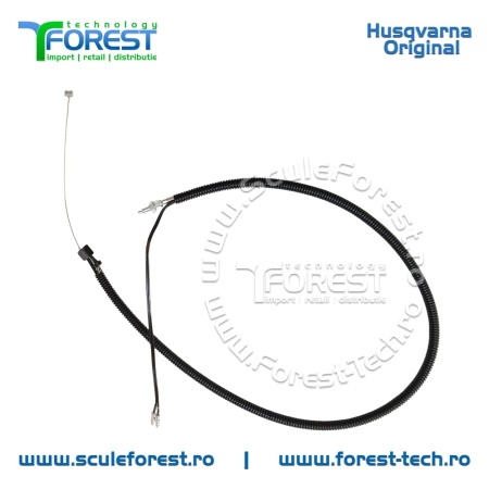 Cablu acceleratie original complet pentru motocoasa Husqvarna 333R MarkII - Img 5