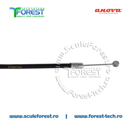 Cablu acceleratie original pentru motocoasa Anova D63BA - 2.7CP - Img 6