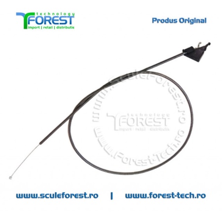 Cablu acceleratie original pentru motocoasa Husqvarna 232R, 235R - Img 3