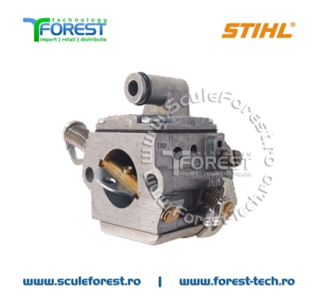 Carburator original pentru drujba Stihl MS170 2MIX, MS180 2MIX - Img 2