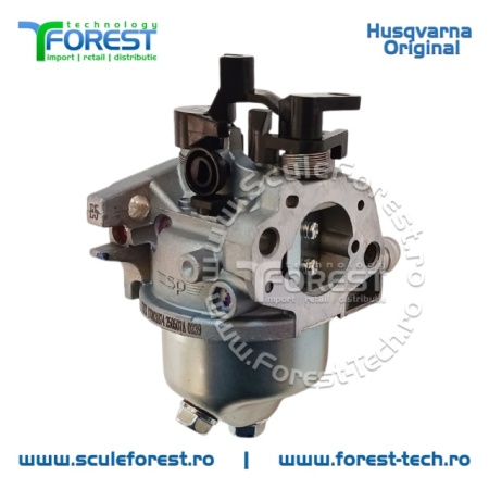 Carburator original pentru masina tuns gazon cu motor Husqvarna HS166A - Img 3