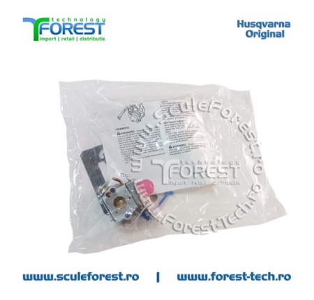 Carburator original pentru motocoasa Husqvarna 128R, 128C, Jonsered BC2128, McCulloch B28B, B28PS - Img 7