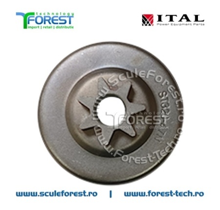 Carcasa ambreiaj compatibila pentru drujba Stihl 044, 046, MS382, MS440, MS441, MS460, MS462 cu pinion fix si rulment pas .3/8" - Img 4