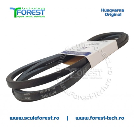 Curea originala pentru masa de taiere la tractor Husqvarna TC 342, TC 342T - Img 4
