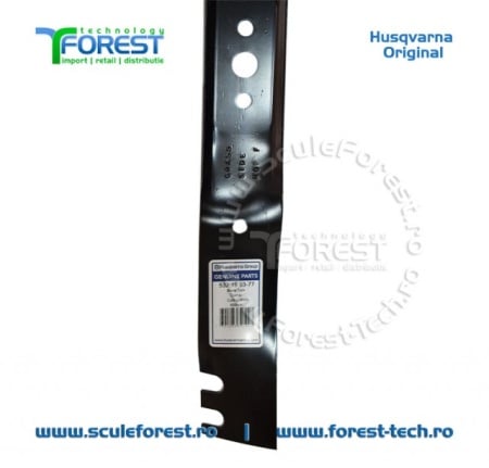 Cutit original pentru masina de tuns gazonul Husqvarna LC153, LC153S, R52S, R53, R152SV si Partner 4552CM - 530mm - Img 7