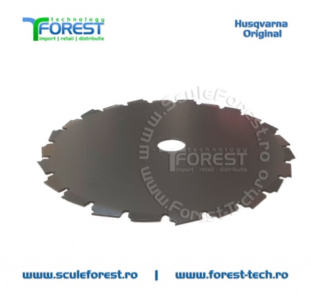 Disc (cutit) motocoasa Husqvarna Scarlett, arbusti 225mm 24dinti | SculeForest - Img 2