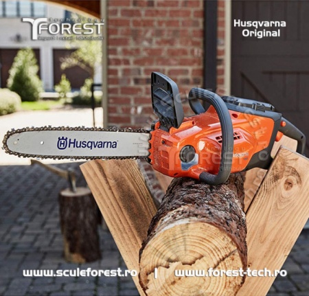 Drujba cu acumulator Husqvarna 120i LI-Ion sina (lama) 30cm + baterie + incarcator | SculeForest.ro - Img 8