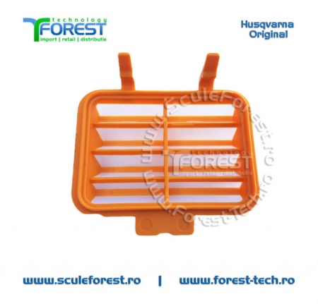 Filtru aer cu sita din plastic original pentru drujba Husqvarna 130, 135 Mark II - Img 5