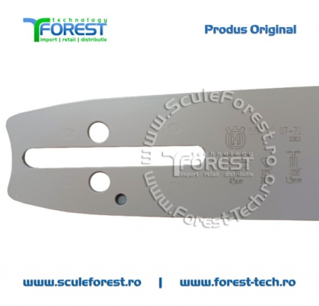 Lama drujba Husqvarna Laminated 18"(45cm) pas 325 canal 1.5mm - Img 5