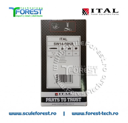 Lama drujba ITAL 35cm pas 3/8 canal 1.3mm 25 dinti (50 eclise) - pt. Stihl - Img 6