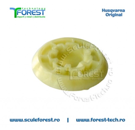 Melc ulei (pinion) original pentru pompa ulei drujba Husqvarna 562XP - Img 2