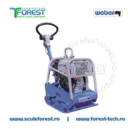 Placa compactoare reversibila WEBER CR 3 Hd - motor benzina Honda - Img 2