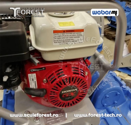Placa vibranta WEBER CF 2 Hd - motor benzina Honda - Img 7