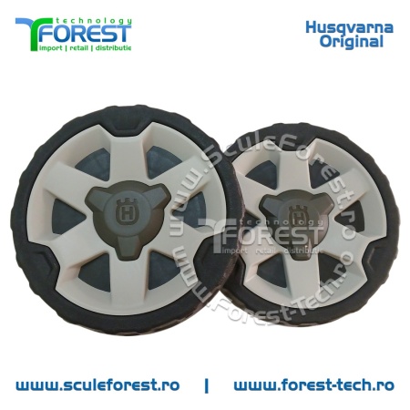 Roata spate originala KIT pentru masina tuns gazon Husqvarna LC140SP - Img 2