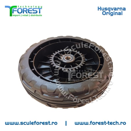 Roata spate originala pentru masina tuns gazon Husqvarna R147S, R153S - Img 6